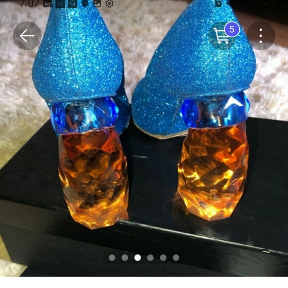 Dries van noten heel stunning and comfortable size 40 fits 9 or 9 1/2 wore twice - Picture 3 of 8